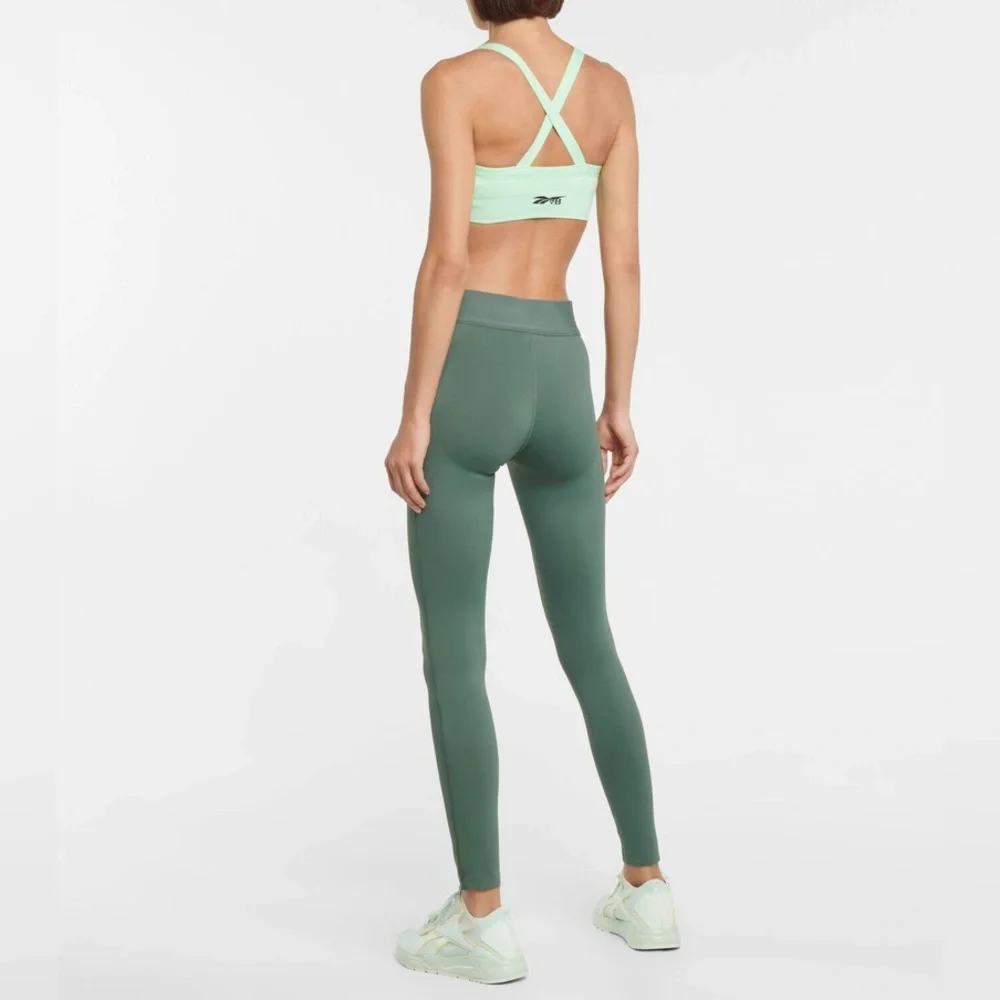 🟢 Reebok x Victoria Beckham green legging XS - Picture 3 of 11